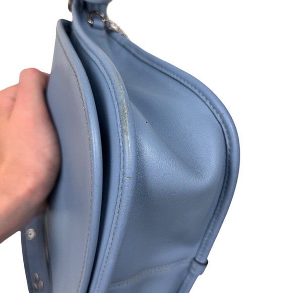 Coach Patricia Gem Stud Embellished Crossbody Saddle Bag - Picture 5 of 8